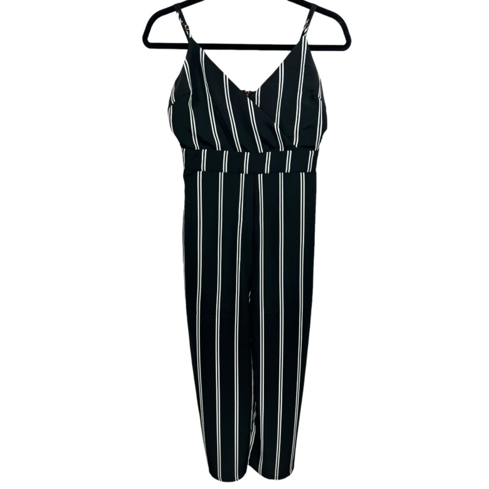 NWT Guess Gene Striped Jumpsuit XS